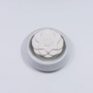 piedra Flor de Loto difusora de aromas con base blanca Luxor Essentia